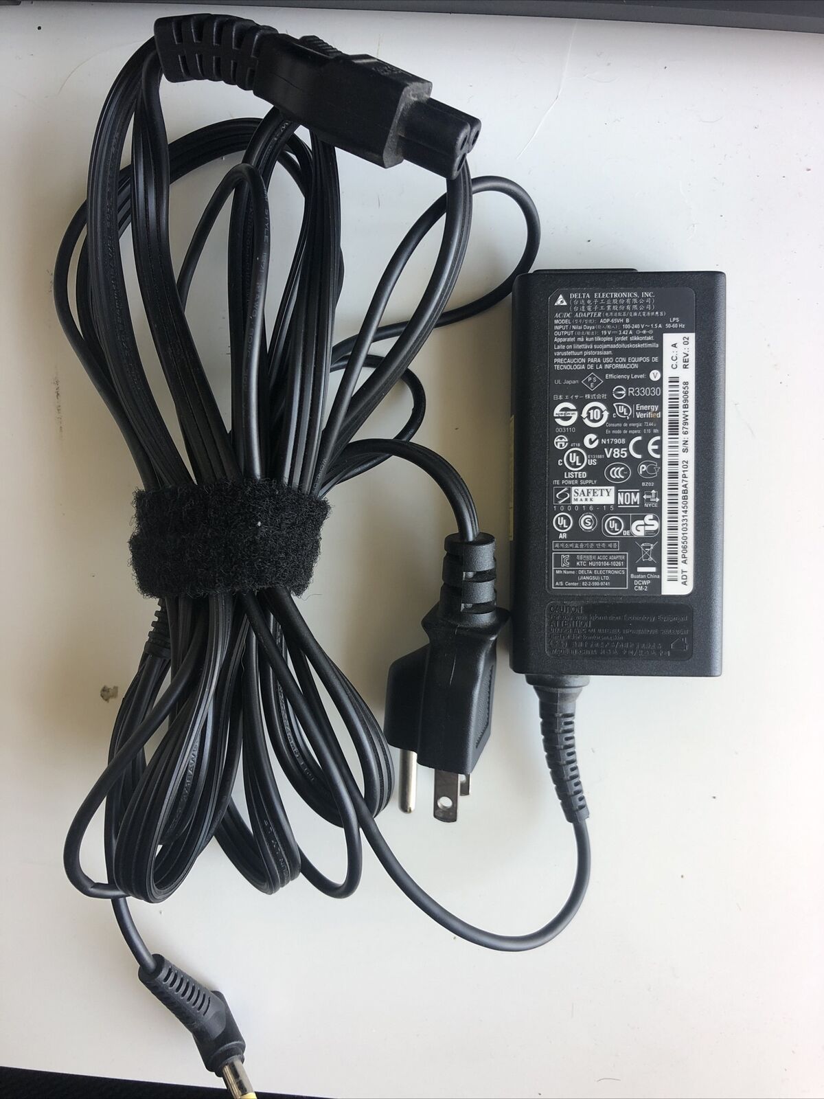 *Brand NEW*Genuine Delta Electronics 19V 3.42A AC Adapter 65W ADP-65VH B POWER Supply